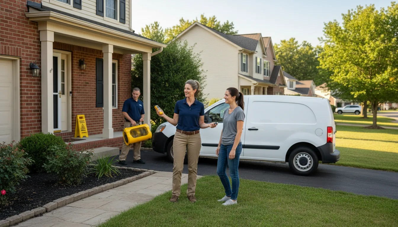Water restoration image for Fire And Smoke Damage Restoration in Reading, KS